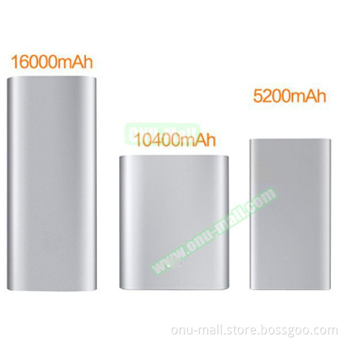 High Capacity for Xiaomi Power Bank 16000 mAh Rechargeable USB External Battery
